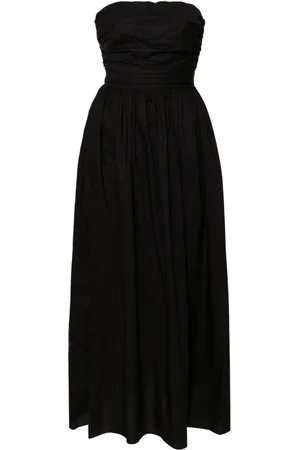 MATTEAU Aline strapless midi dress