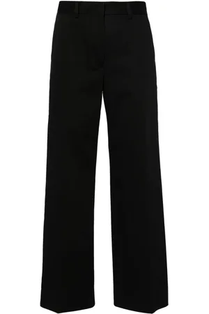 MATTEAU Straight-leh twill tailored trousers