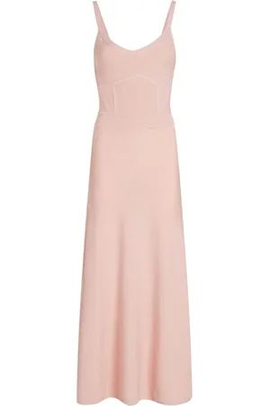 Karl Lagerfeld Strappy knitted midi dress