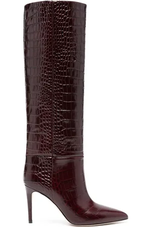 PARIS TEXAS Stiletto 85mm leather boots
