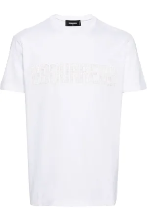 Dsquared2 Logo-appliqué cotton T-shirt