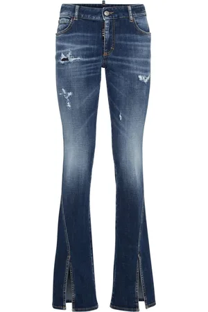 Dsquared2 Mid-rise flared jeans