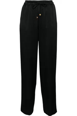 Elisabetta Franchi Drawstring straight-leg trousers
