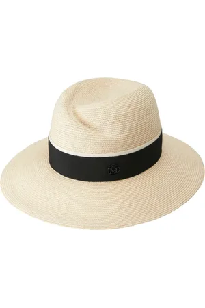 Le Mont St Michel Virginie straw fedora hat