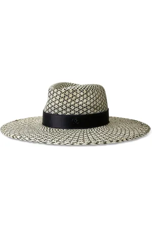 Le Mont St Michel Charline wide-brim fedora hat