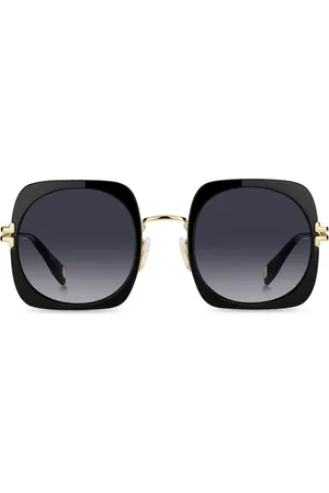 Marc Jacobs Logo-engraved square-frame sunglasses