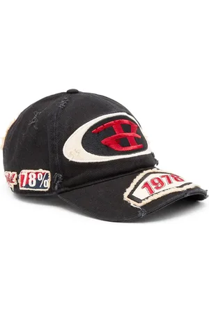 Diesel C-Braff distressed-effect cap
