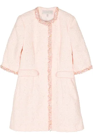 SHIATZY CHEN jacquard twin set coat - Pink