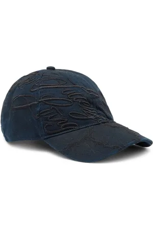 Diesel Distressed-effect cotton cap