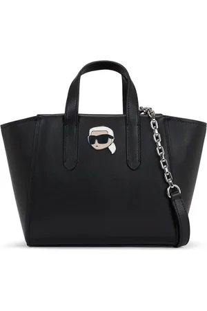 Karl Lagerfeld Ikon leather tote bag