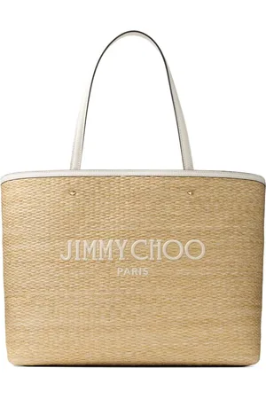 Jimmy Choo Marli raffia tote bag
