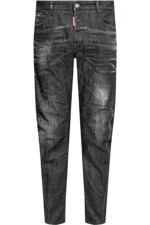 Dsquared2 Distressed slim-cut jeans