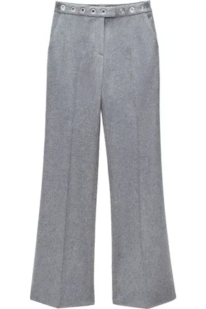 Msgm Eyelet-detail tailored trousers