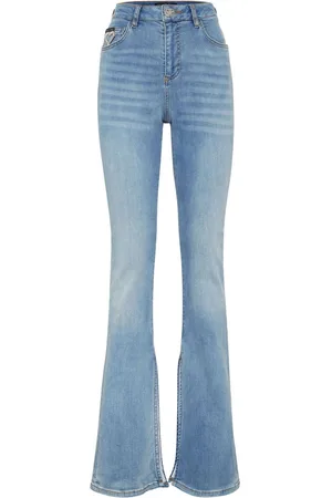 Philipp Plein Heart high-rise flared jeans