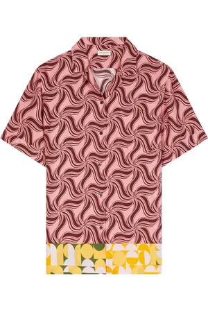 DRIES VAN NOTEN Swirl-print shirt