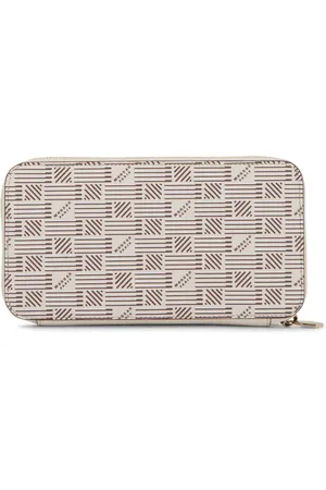 MOREAU Monogram-print leather wallet
