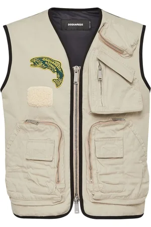 Dsquared2 Logo-patch padded vest