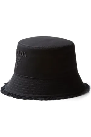 Prada Logo-embroidered bucket hat