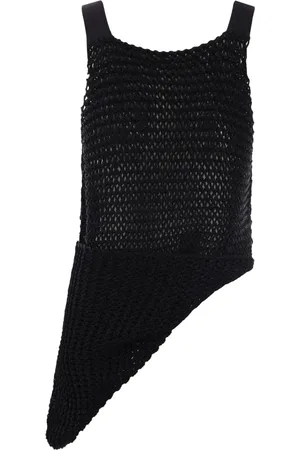 Quira Asymmetric knitted vest