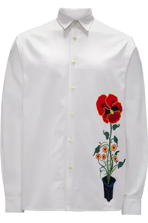 J.W.Anderson Floral-print cotton shirt