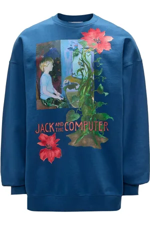 J.W.Anderson Graphic-print crew-neck sweatshirt