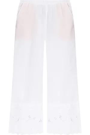 Hanro Wide-leg cropped trousers