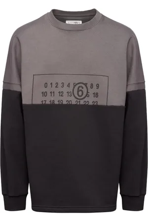 Maison Margiela Numbers-motif crew-neck sweatshirt