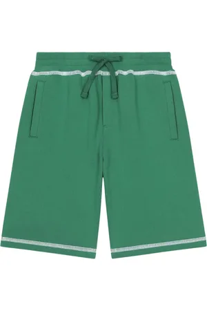 Dolce & Gabbana Logo-print cotton shorts