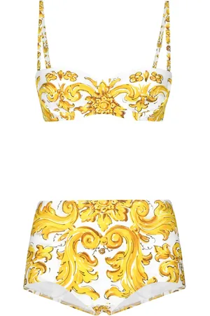 Dolce & Gabbana Majolica print bikini