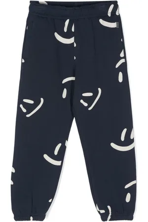 Molo Adan Big Smiles-print track pants