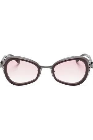 MATSUDA 10616H geometric-frame sunglasses