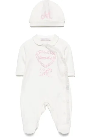 MONNALISA Ruffle-detail cotton pyjama set