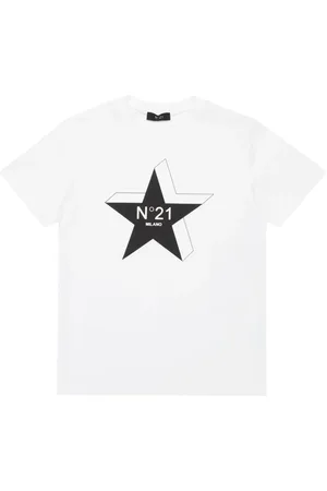 Nº21 Logo-print cotton T-shirt