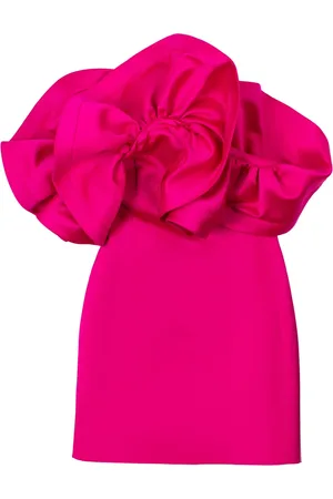 AZ FACTORY Ruffle-detail off-shoulder dress