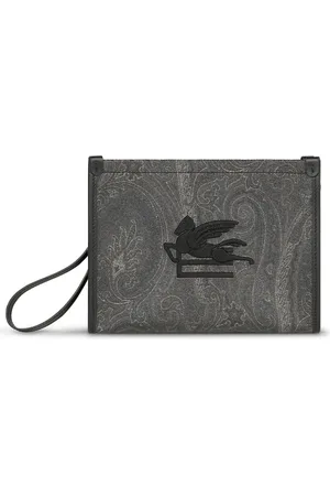 Etro Essential paisley-print clutch bag
