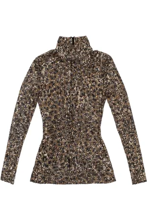 AZ FACTORY Romy sequin embellished top