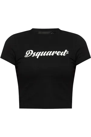 Dsquared2 Logo-print cropped T-shirt