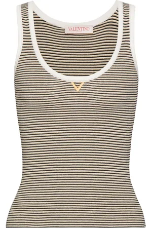VALENTINO GARAVANI Striped tank top