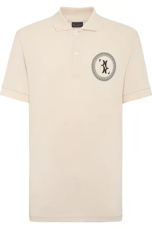 BILLIONAIRE Logo-embroidered cotton polo shirt