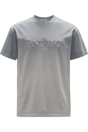 J.W.Anderson Embroidered-logo organic cotton T-shirt
