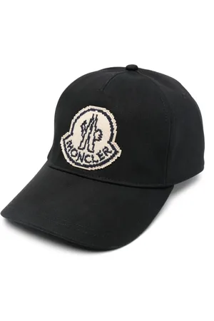 Moncler Logo-appliqué cotton cap