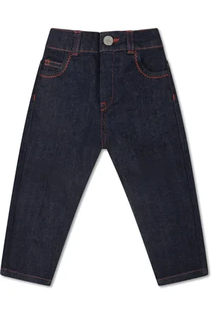 Missoni Embroidered-design straight-leg jeans