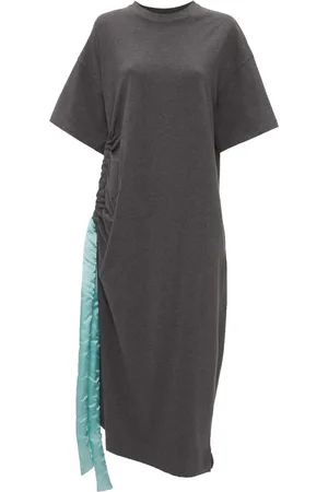 J.W.Anderson Satin-tie T-shirt dress