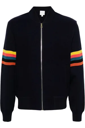 Paul Smith Striped wool bomber jacket
