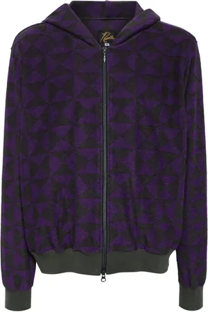 Pins & Needles Geometric-print hooded jacket