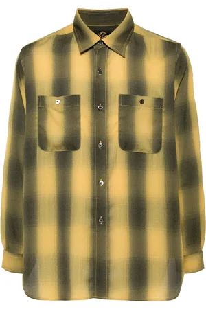 Pins & Needles Plaid check-print long-sleeve shirt
