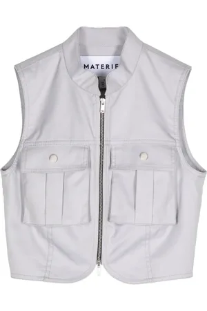 MATÉRIEL by Aleksandre Akhalkatsishvili Cropped cargo top
