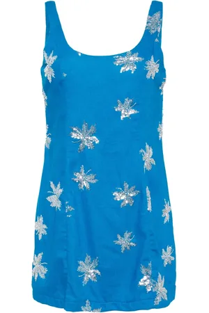 Waimari Amelia sequin-embellished mini dress