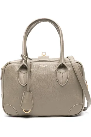 Golden Goose Zipped leather tote bag