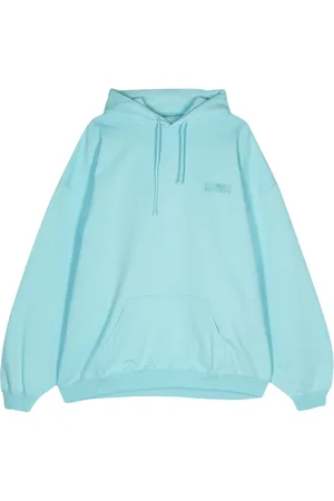 Vetements Logo-embroidered hoodie